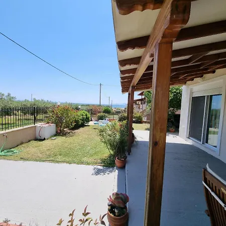 Smaragda Sea View Villa Kariani Exterior photo